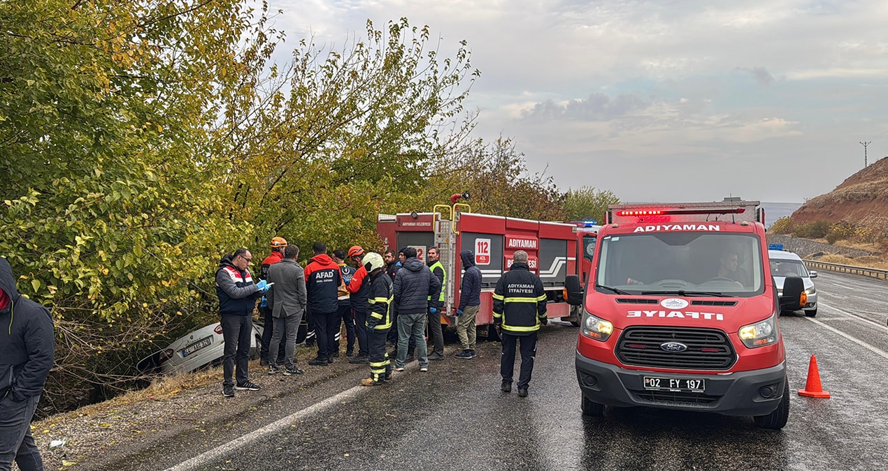 Adıyaman’da feci kaza: 3 ölü